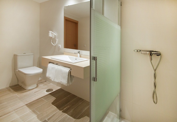 Salle de bains Appartements Sol y Vera Magaluf Majorque